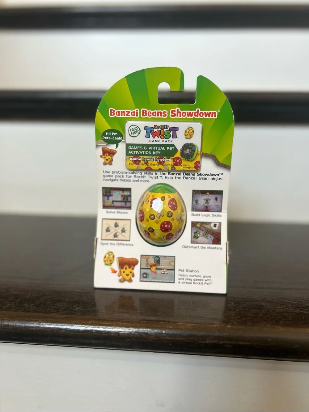 NEW Leaf frog RockIt Twist Banzai Beans Showdown Game Pack - Green/Yellow